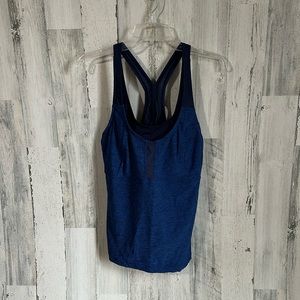 O30 blue workout tank speedo 14